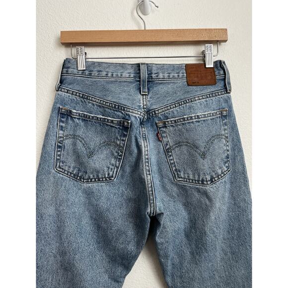 Levi’s 501 Premium Skinny Jeans W/ Big E Women 26x28 Button Fly High Rise - Picture 7 of 12